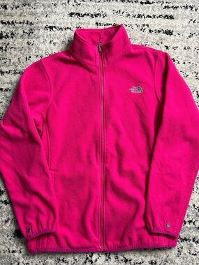 The North Face Bright Fuchsia Pink Full-Zip Fleece
